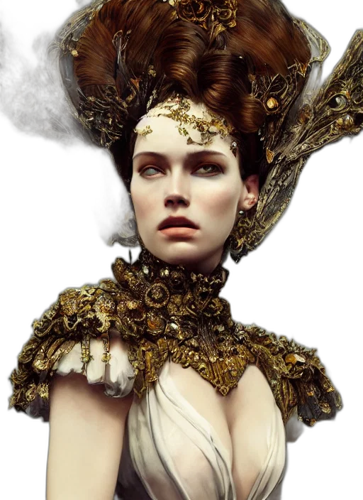 crown, jewelry, face, dress transparent PNG cut-out