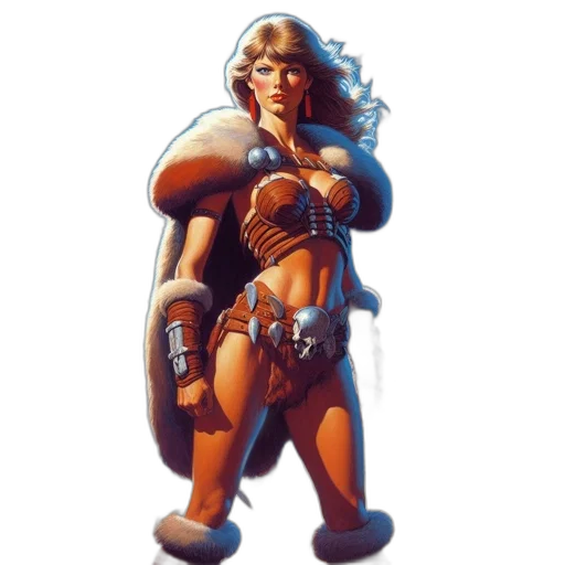 jacket, concept art, comic book art, fantasy art transparent PNG cut-out