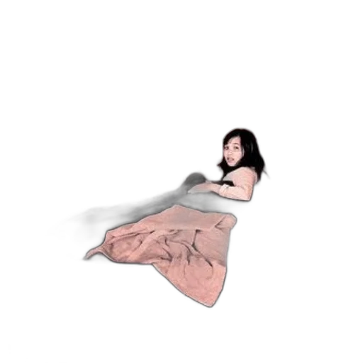 dress, umbrella, creature, hair transparent PNG cut-out