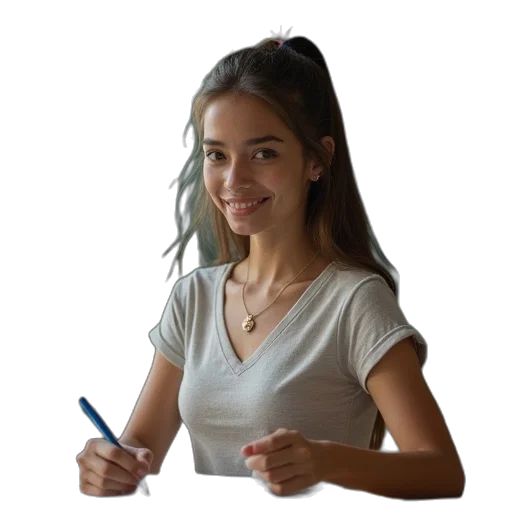 staff, face, jewelry, hair transparent PNG cut-out