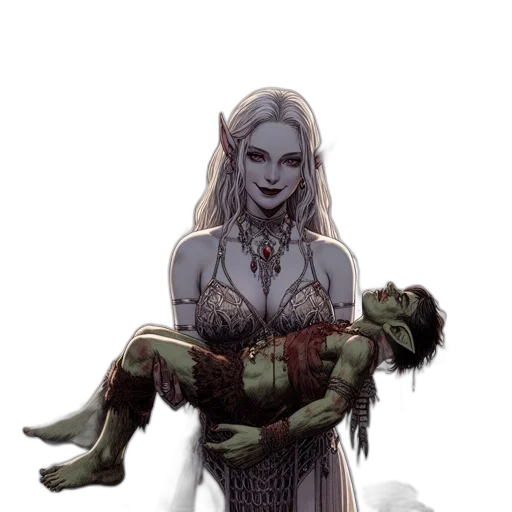 concept art, comic book art, fantasy art, pixel art transparent PNG cut-out