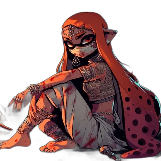 weapon, staff, mask, animal transparent PNG cut-out