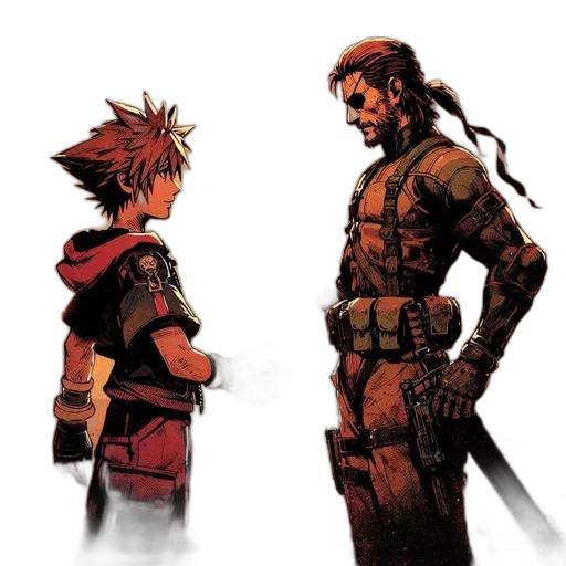 concept art, comic book art, pixel art, fantasy art transparent PNG cut-out