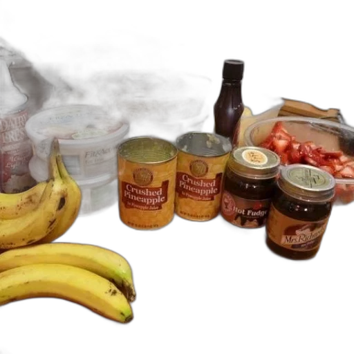 food, photorealistic, variety, items transparent PNG cut-out