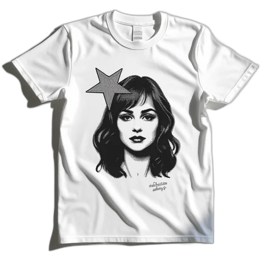 cartoon, white, t-shirt, graphic transparent PNG cut-out
