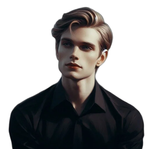 face, jacket, staff, creature transparent PNG cut-out