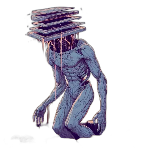 creature, robot, hair, hat transparent PNG cut-out