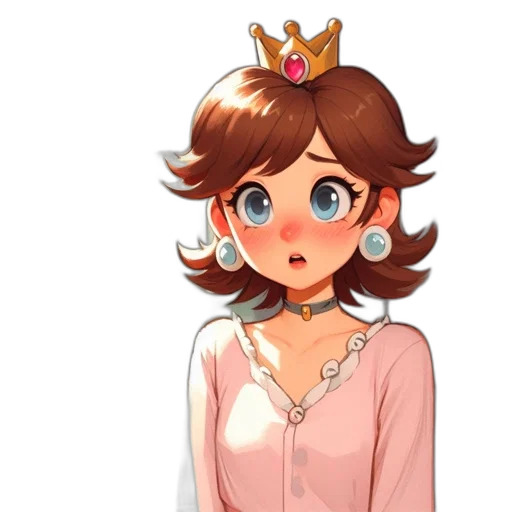 crown, staff, dress, face transparent PNG cut-out