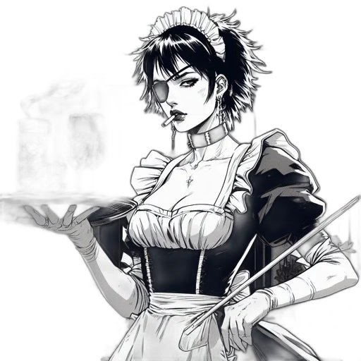 dress, staff, crown, concept art transparent PNG cut-out