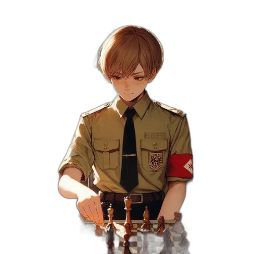 staff, weapon, jacket, robot transparent PNG cut-out