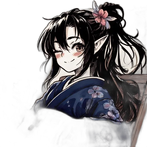 staff, flower, crown, face transparent PNG cut-out