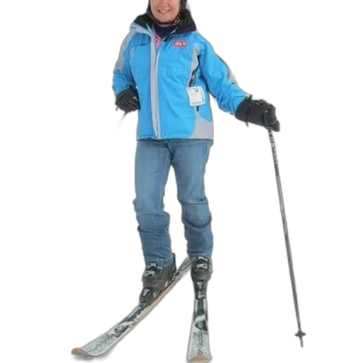 staff, jacket, woman, blue transparent PNG cut-out