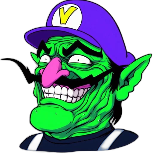 face, mask, concept art, cartoon transparent PNG cut-out