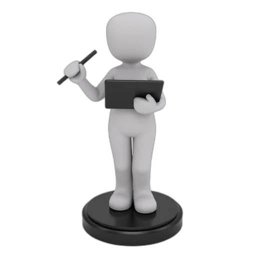 staff, weapon, robot, 3d render transparent PNG cut-out
