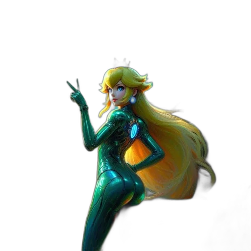 dress, staff, creature, weapon transparent PNG cut-out