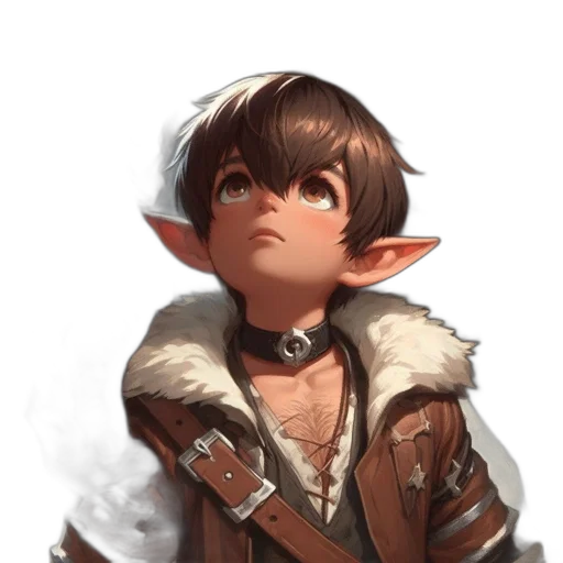 dragon, face, staff, jacket transparent PNG cut-out