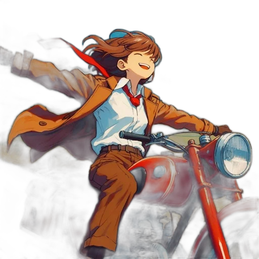 jacket, weapon, concept art, comic book art transparent PNG cut-out