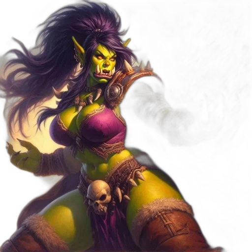 fantasy art, concept art, comic book art, pixel art transparent PNG cut-out