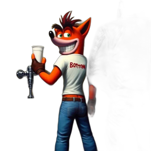 staff, animal, jacket, weapon transparent PNG cut-out