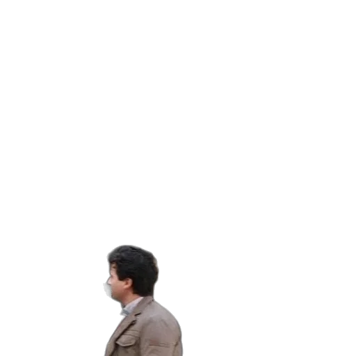jacket, staff, face, robot transparent PNG cut-out