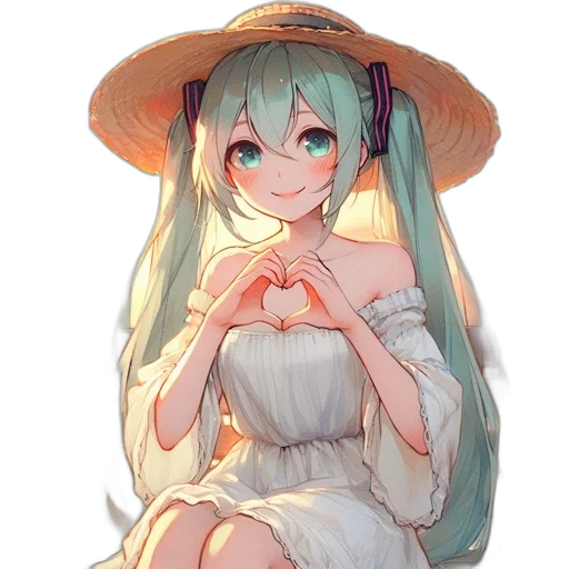 dress, hat, flower, dragon transparent PNG cut-out
