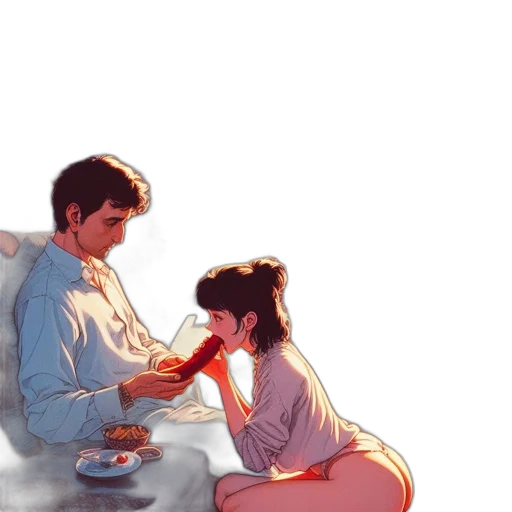 food, oil painting, photorealistic, concept art transparent PNG cut-out