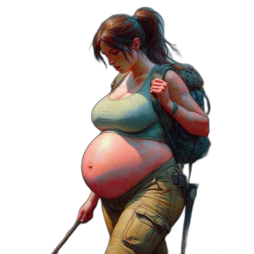 staff, weapon, concept art, photorealistic transparent PNG cut-out