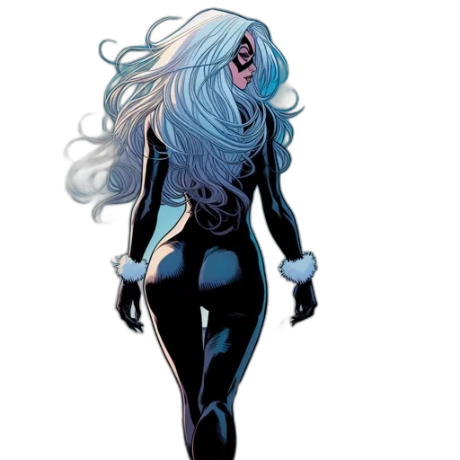 hair, creature, comic book art, concept art transparent PNG cut-out