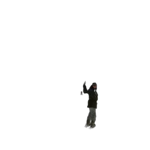 jacket, staff, robot, weapon transparent PNG cut-out