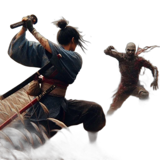 sword, concept art, fantasy art, photorealistic transparent PNG cut-out