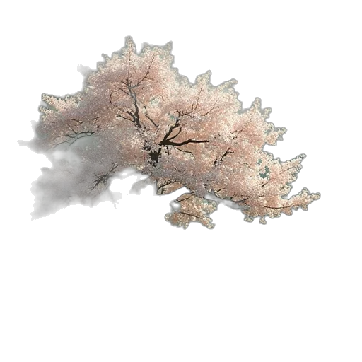 tree, dragon, crown, hair transparent PNG cut-out