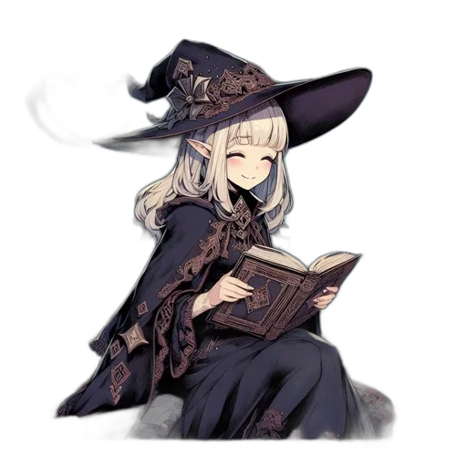 hat, staff, weapon, dragon transparent PNG cut-out