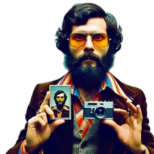 jacket, face, robot, photorealistic transparent PNG cut-out