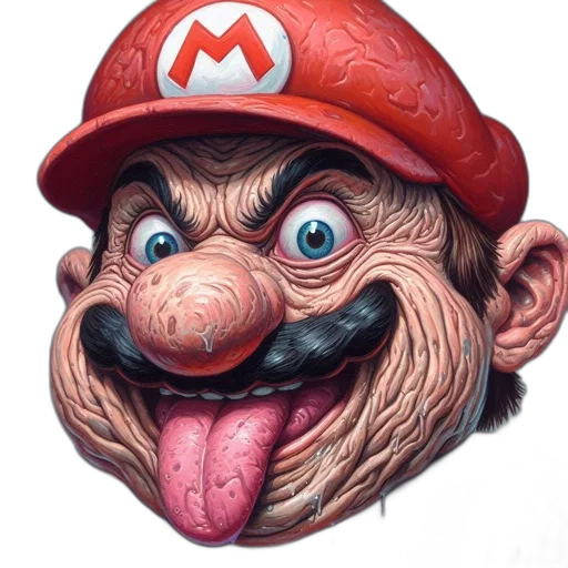 face, mask, creature, hat transparent PNG cut-out