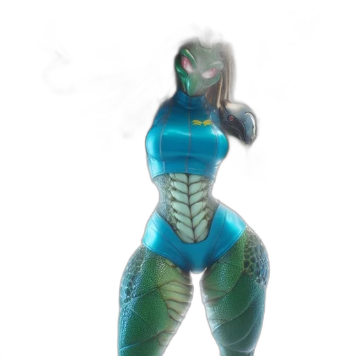 robot, creature, dragon, dress transparent PNG cut-out