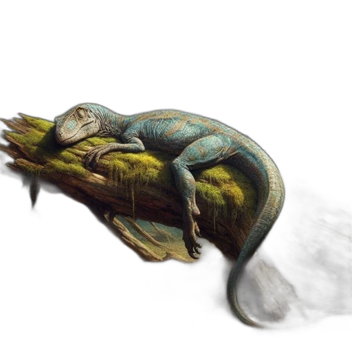 creature, dragon, animal, staff transparent PNG cut-out