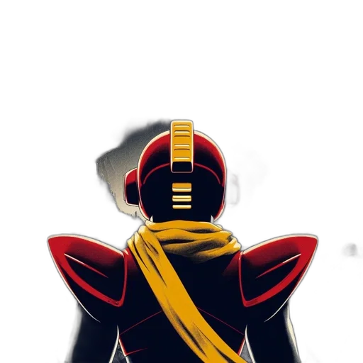 robot, crown, sword, mask transparent PNG cut-out