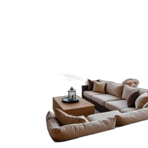 furniture, 3d render, photorealistic, concept art transparent PNG cut-out