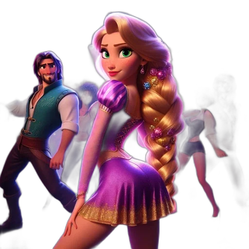 dress, concept art, fantasy art, comic book art transparent PNG cut-out