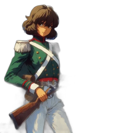 sword, weapon, jacket, staff transparent PNG cut-out