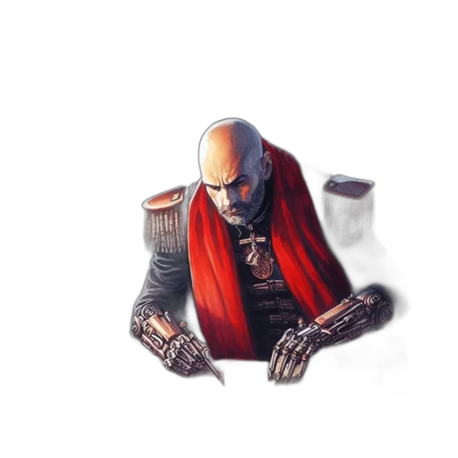 jacket, robot, mask, weapon transparent PNG cut-out