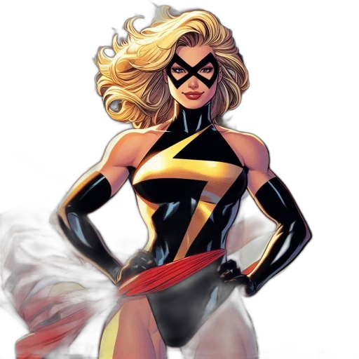 comic book art, concept art, cartoon, female transparent PNG cut-out