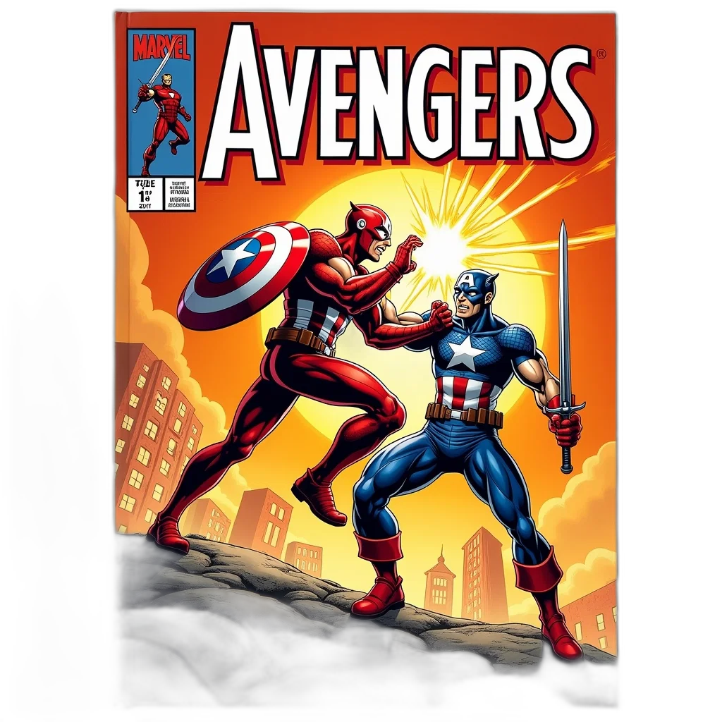 comic book art, concept art, first, image transparent PNG cut-out