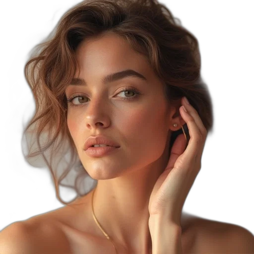 jewelry, face, crown, hair transparent PNG cut-out