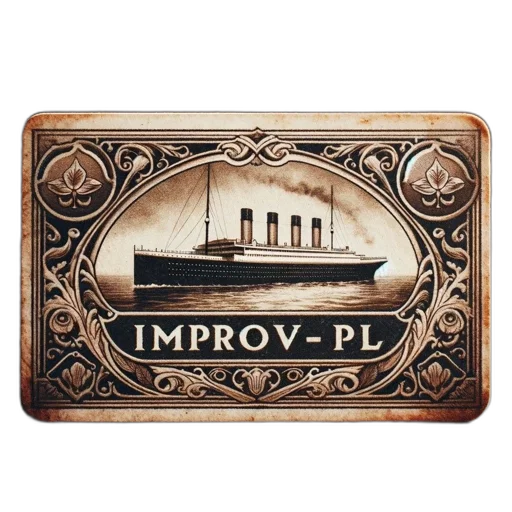 old-fashioned, sepia-toned, card, features transparent PNG cut-out