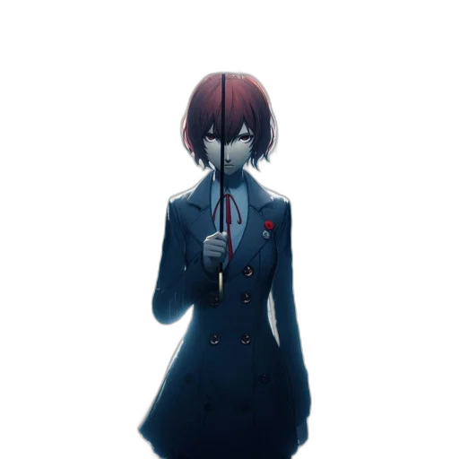 jacket, mask, staff, face transparent PNG cut-out
