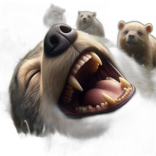 animal, creature, concept art, photorealistic transparent PNG cut-out