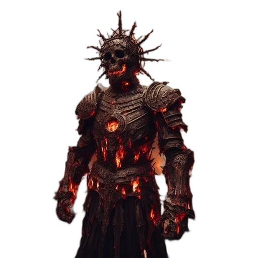 staff, concept art, fantasy art, 3d render transparent PNG cut-out