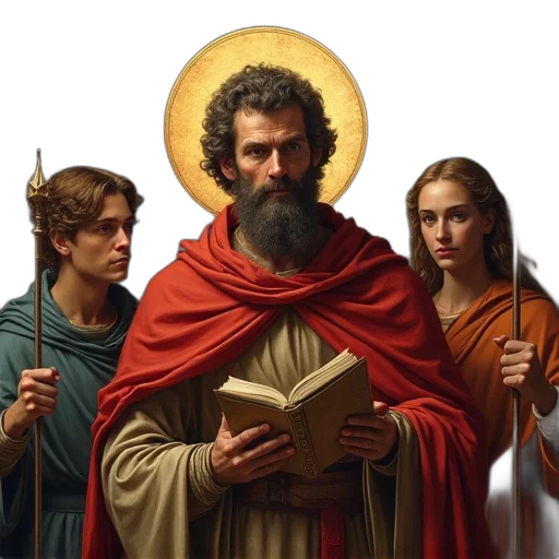 staff, picture, saint, nicholas transparent PNG cut-out