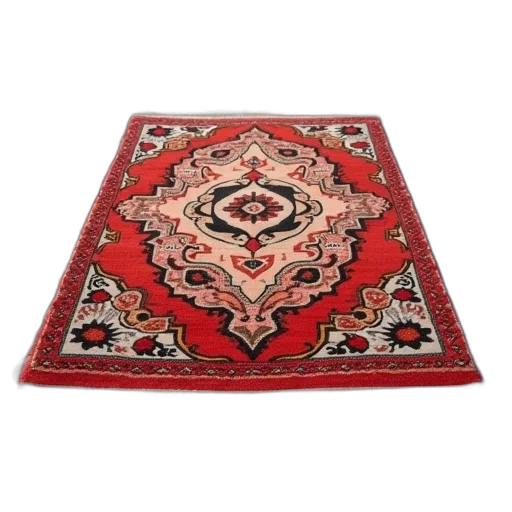 red, rug, laying, gravel transparent PNG cut-out